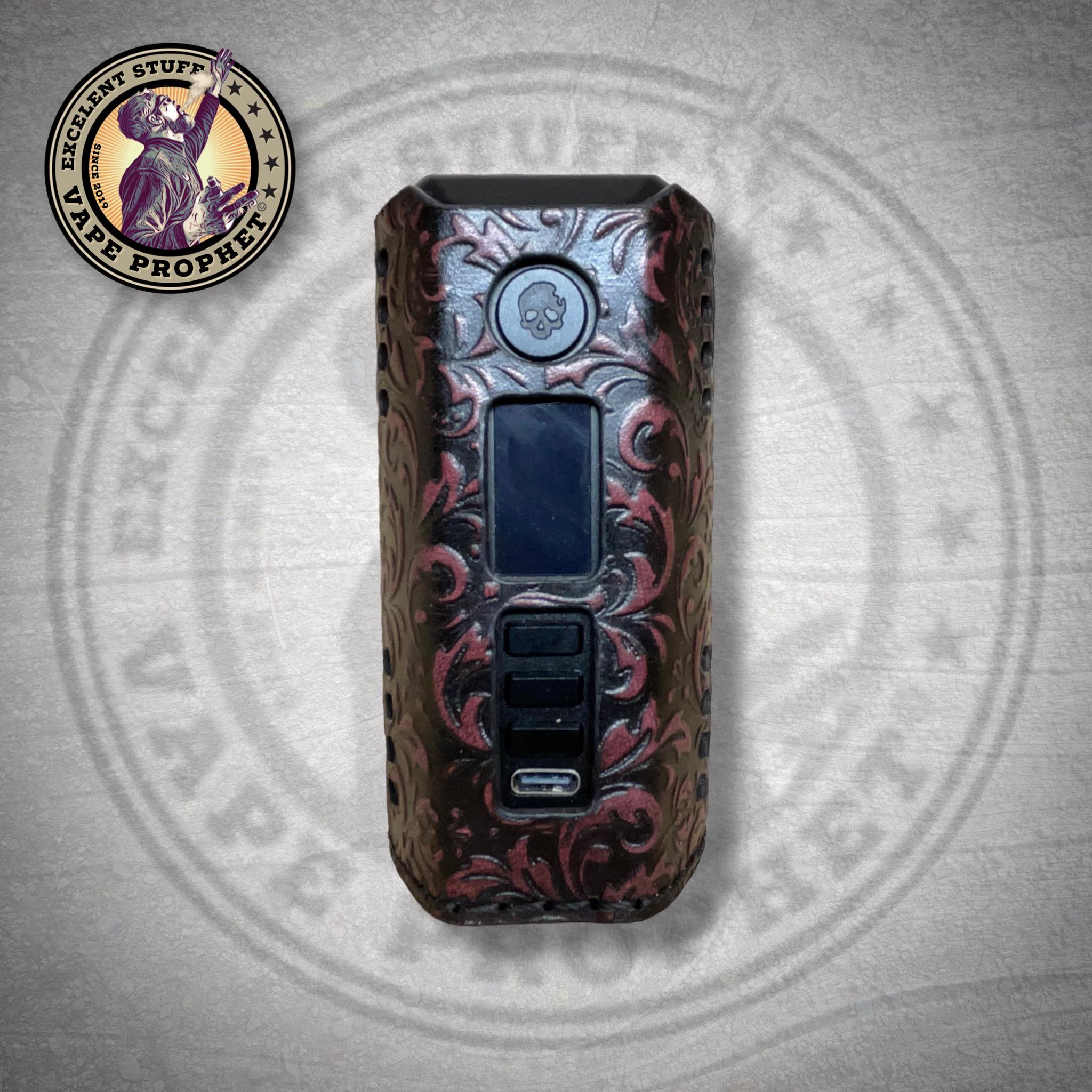 Leather Sleeve •Floral• passend für die Odin 200W V2