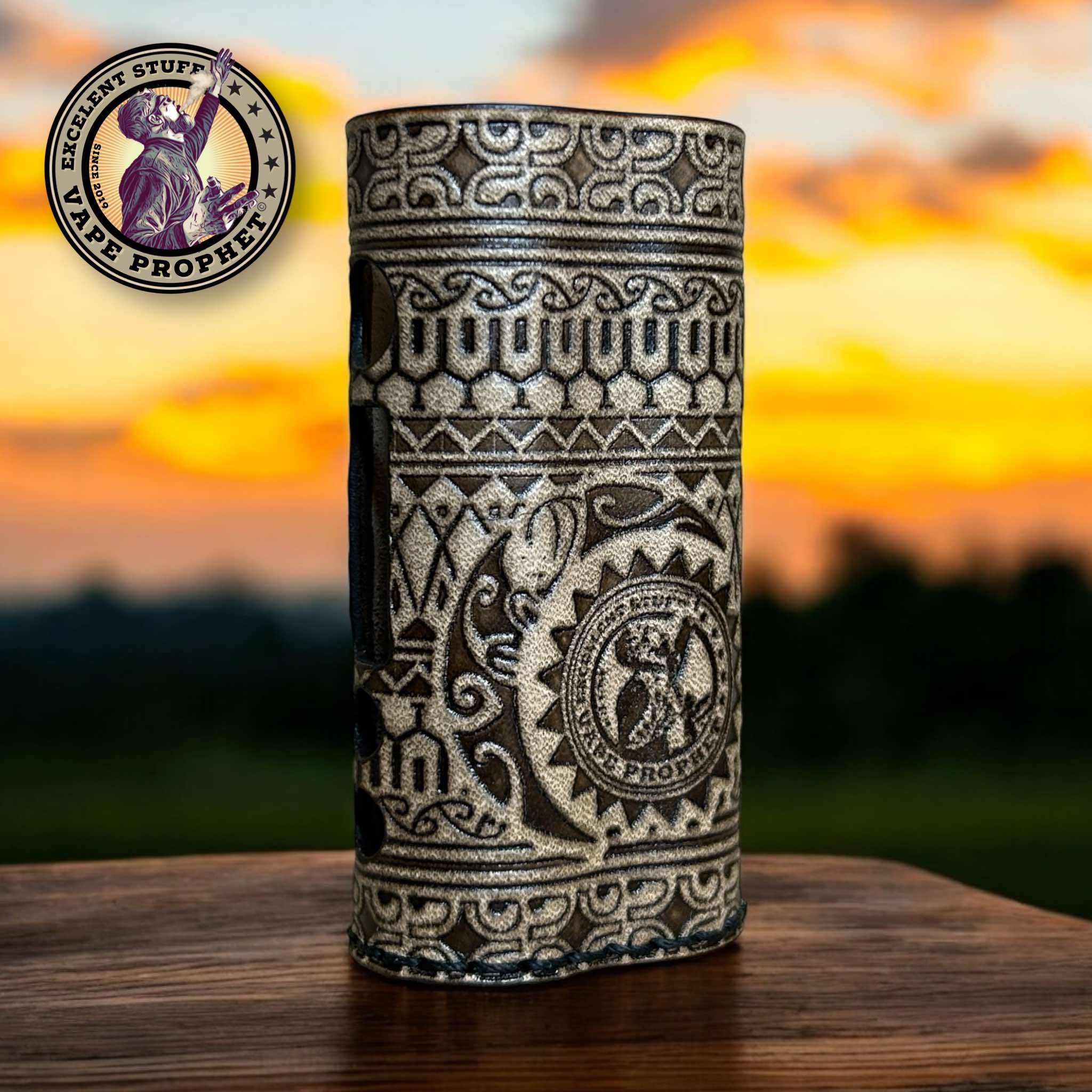 Leather Struktur Sleeve "Maui Nature", passend für die Pipeline Pro M/Dicodes Dani Micro 21700 
