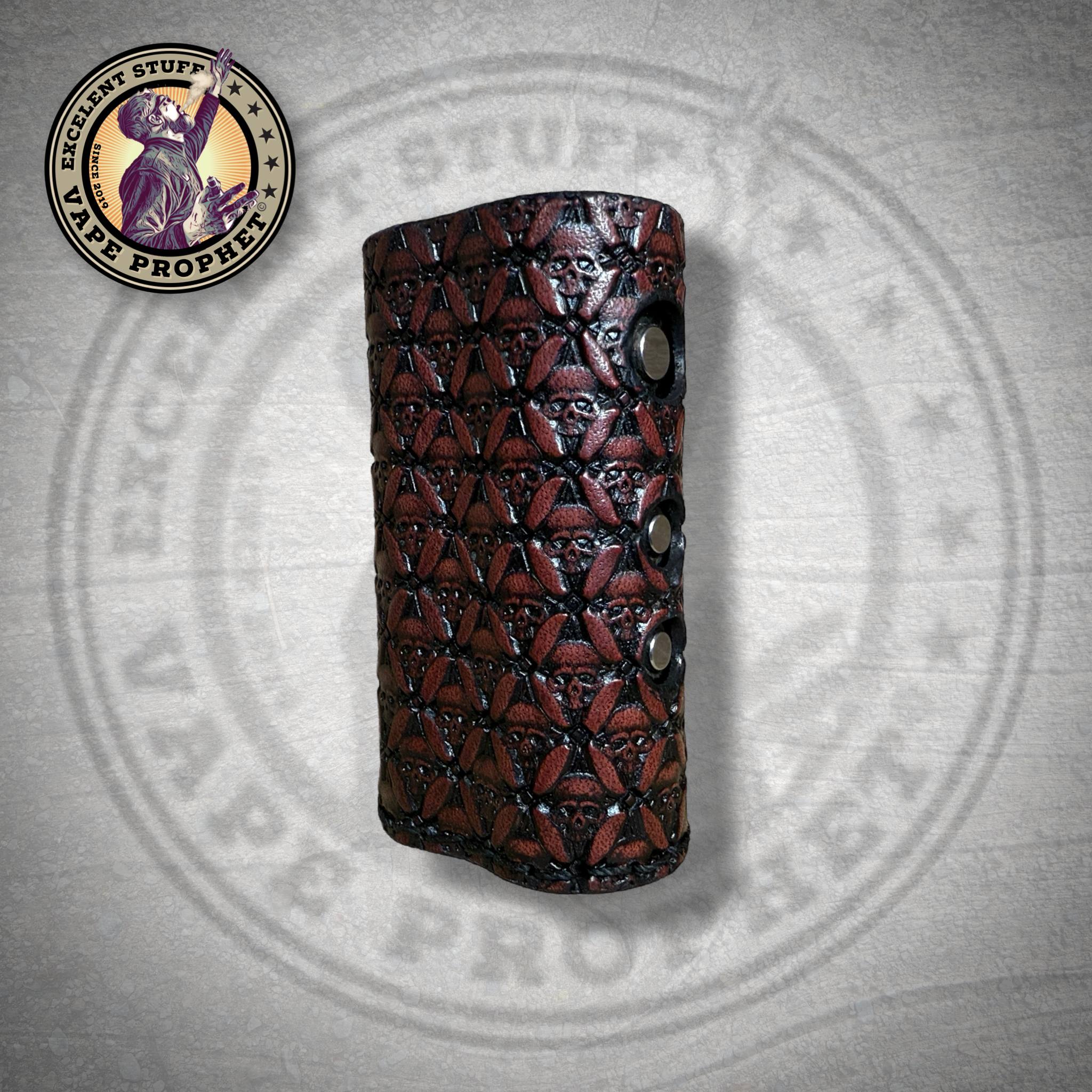 Struktur Sleeve "Exclusive Skulls Mahagoni" passend für die Pipeline Pro 80/Dicodes Dani Mini