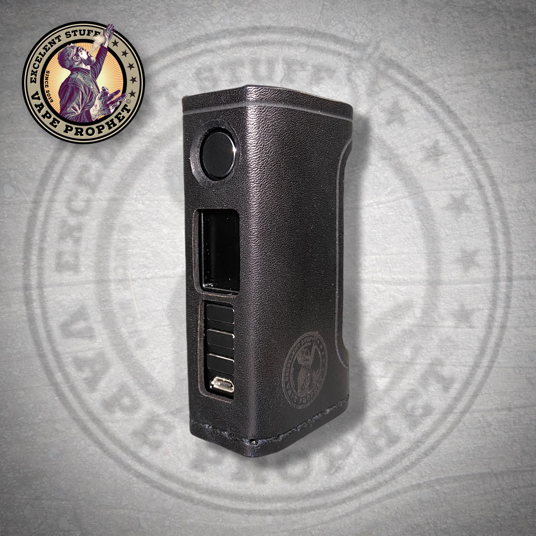 Leder Sleeve in schwarz mit VP Logo passend für ZQ Essent DNA 75C