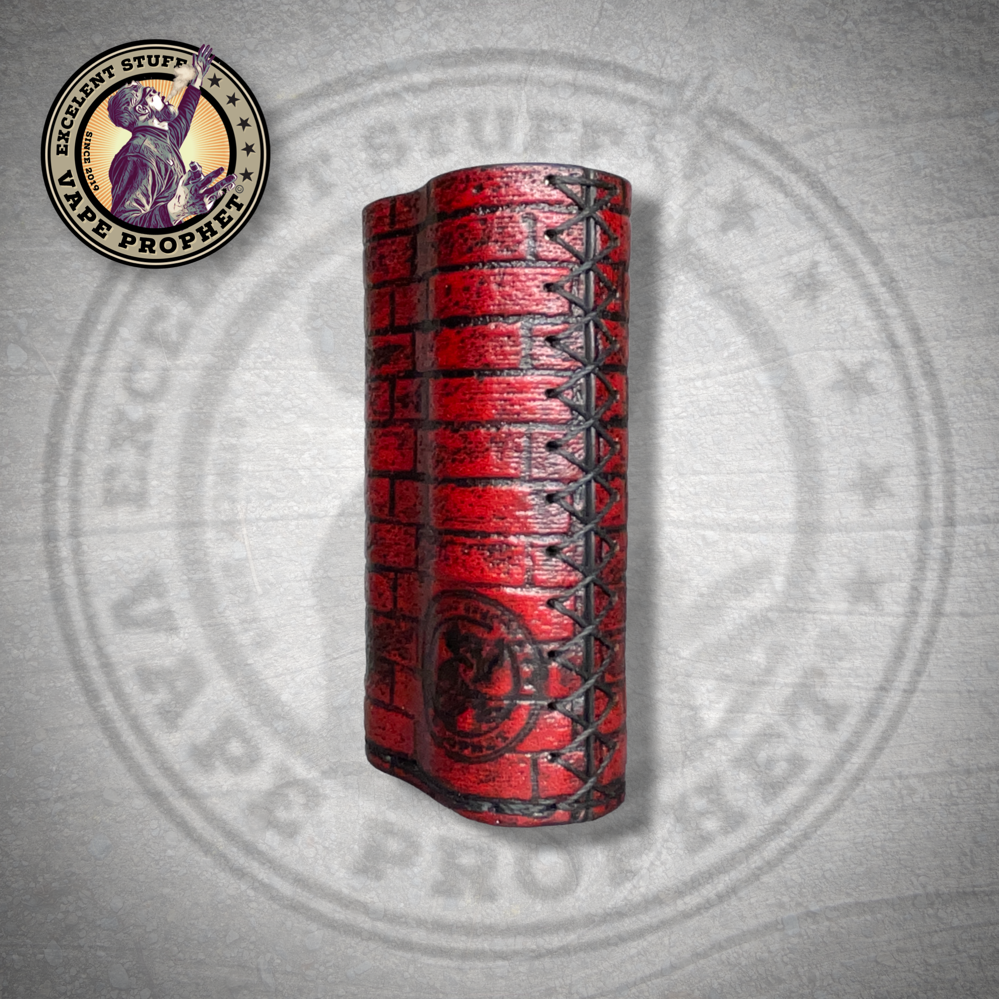 Struktur Leather Sleeve "The Wall" passend für Pipeline Pro 21Seven/Dicodes Dani 21700