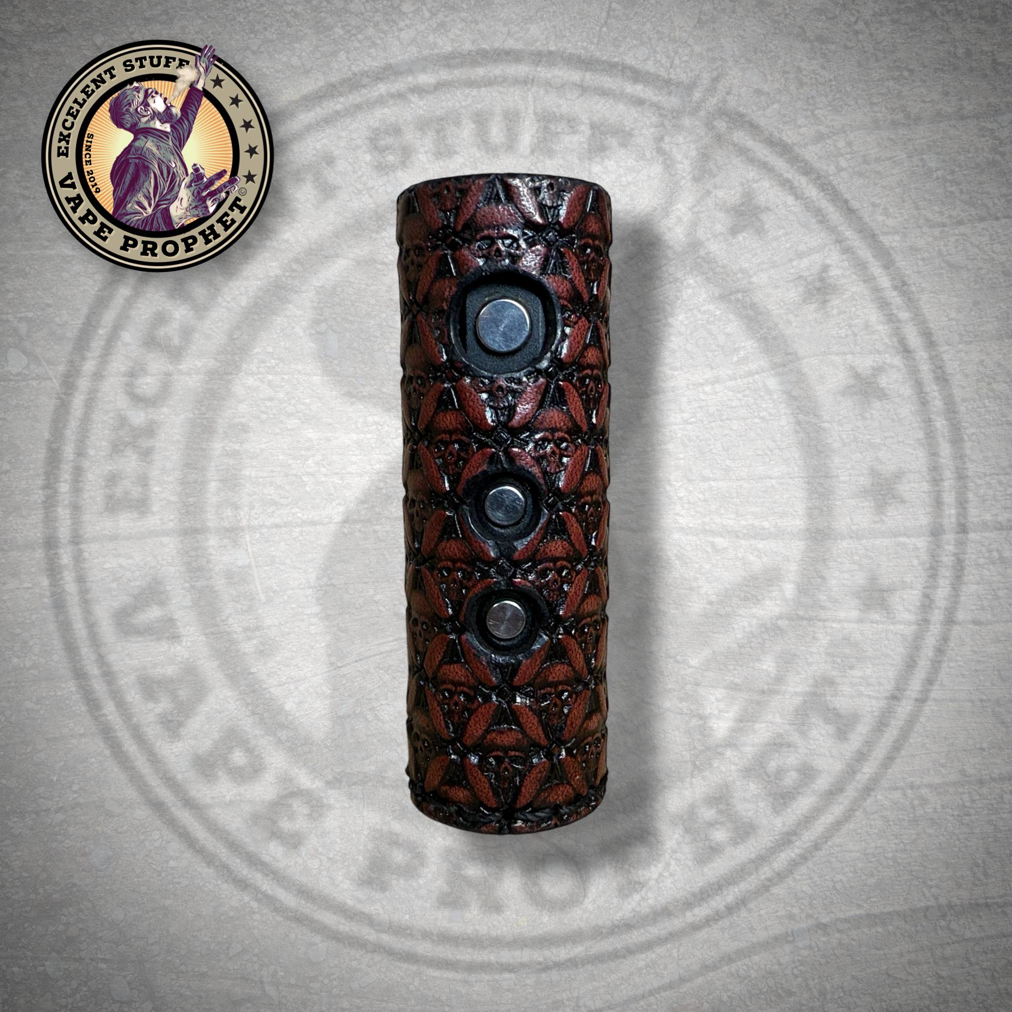 Struktur Sleeve "Exclusive Skulls Mahagoni" passend für die Pipeline Pro 80/Dicodes Dani Mini