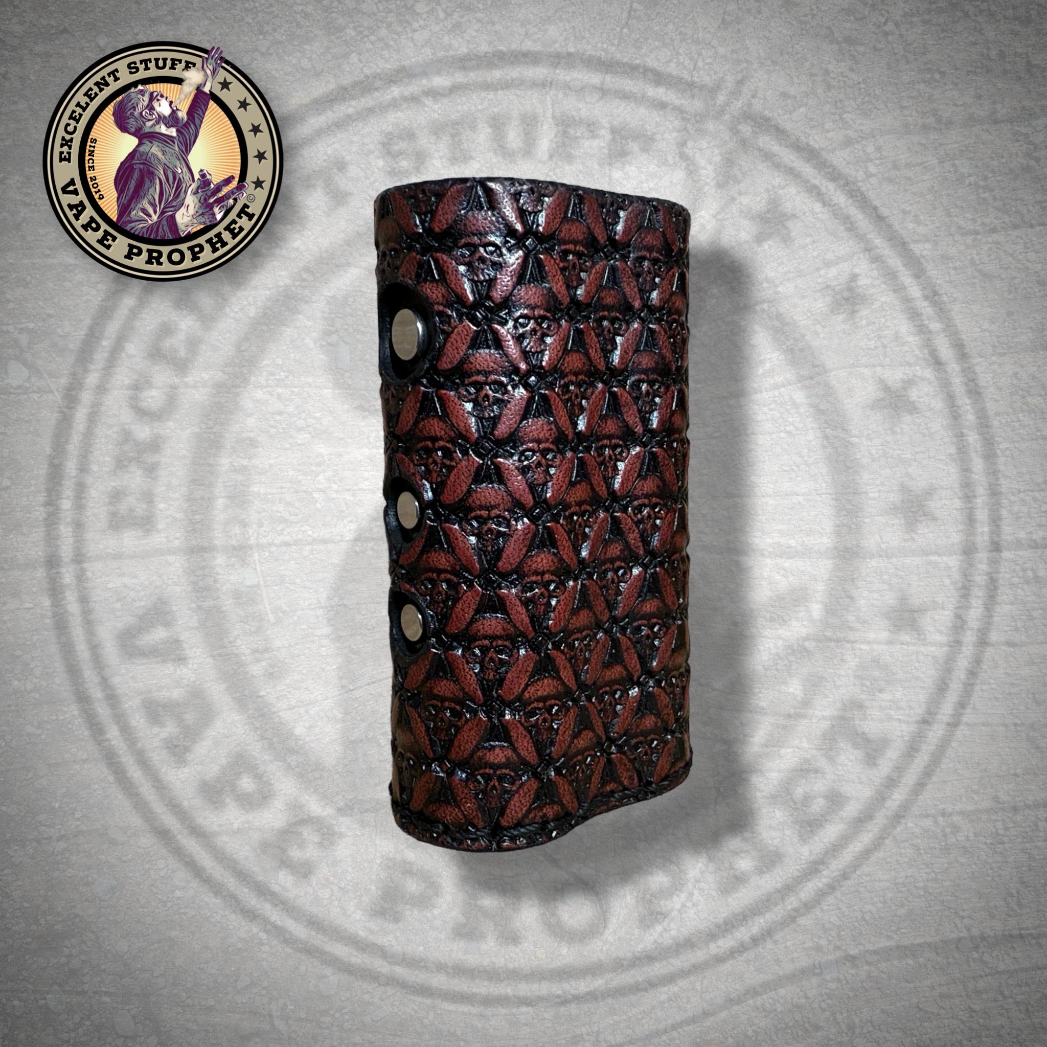 Struktur Sleeve "Exclusive Skulls Mahagoni" passend für die Pipeline Pro 80/Dicodes Dani Mini