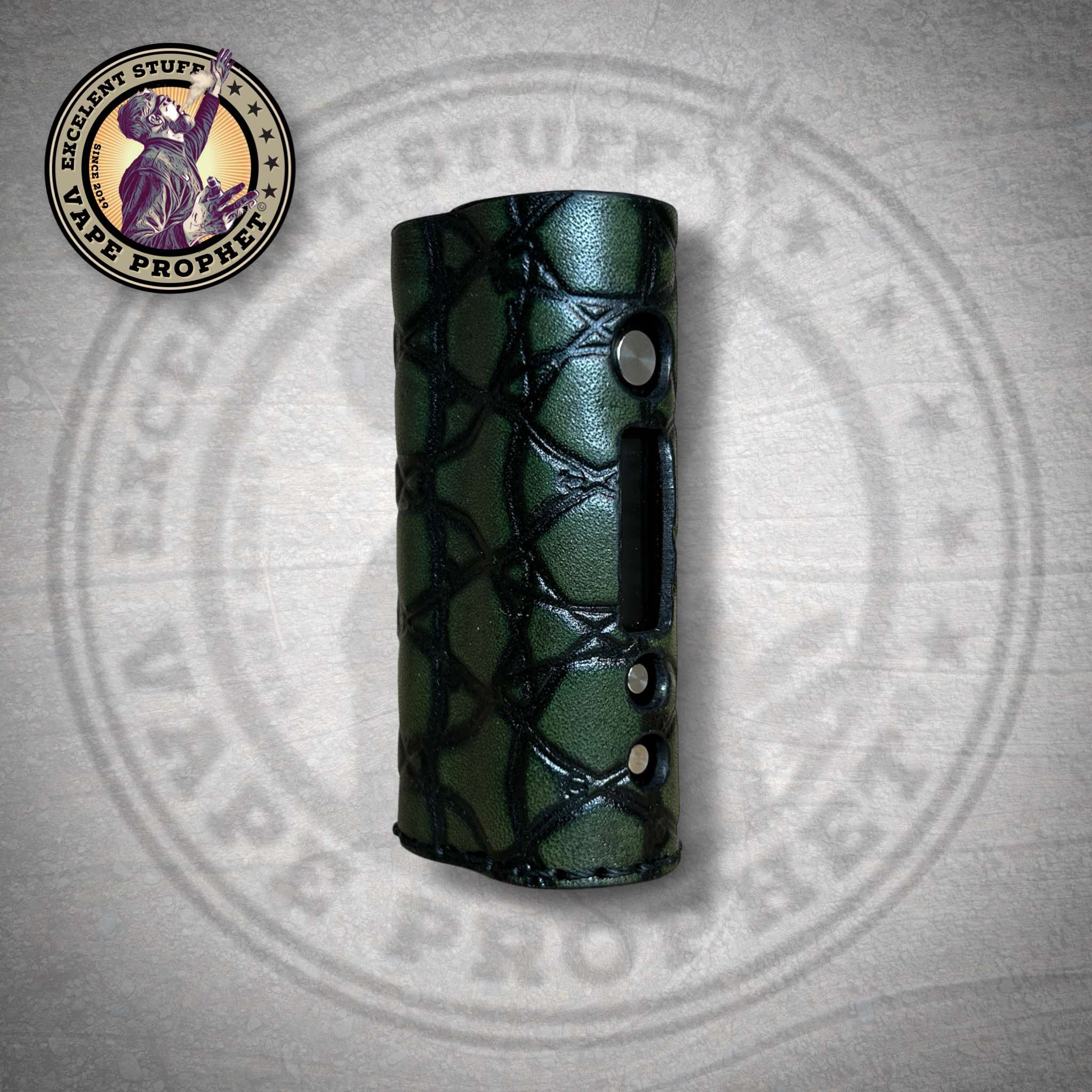 Leather Struktur Sleeve "Reptile", passend für die Pipeline Pro M/Dicodes Dani Micro 21700 
