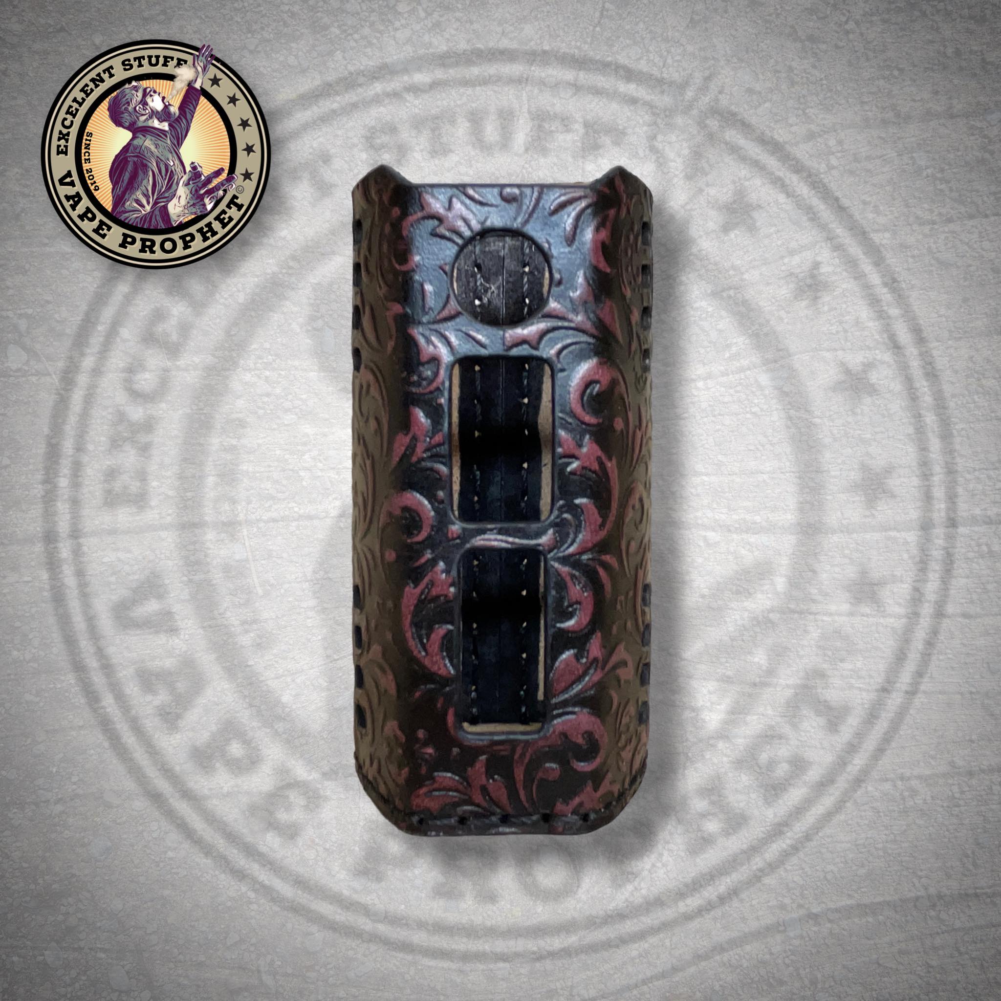 Leather Sleeve •Floral• passend für die Odin 200W V2