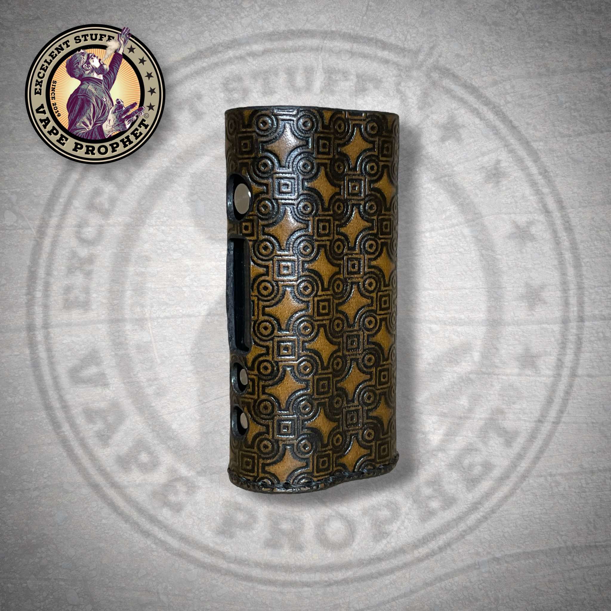 Leather Struktur Sleeve "Shifted", passend für die Pipeline Pro M/Dicodes Dani Micro 21700 