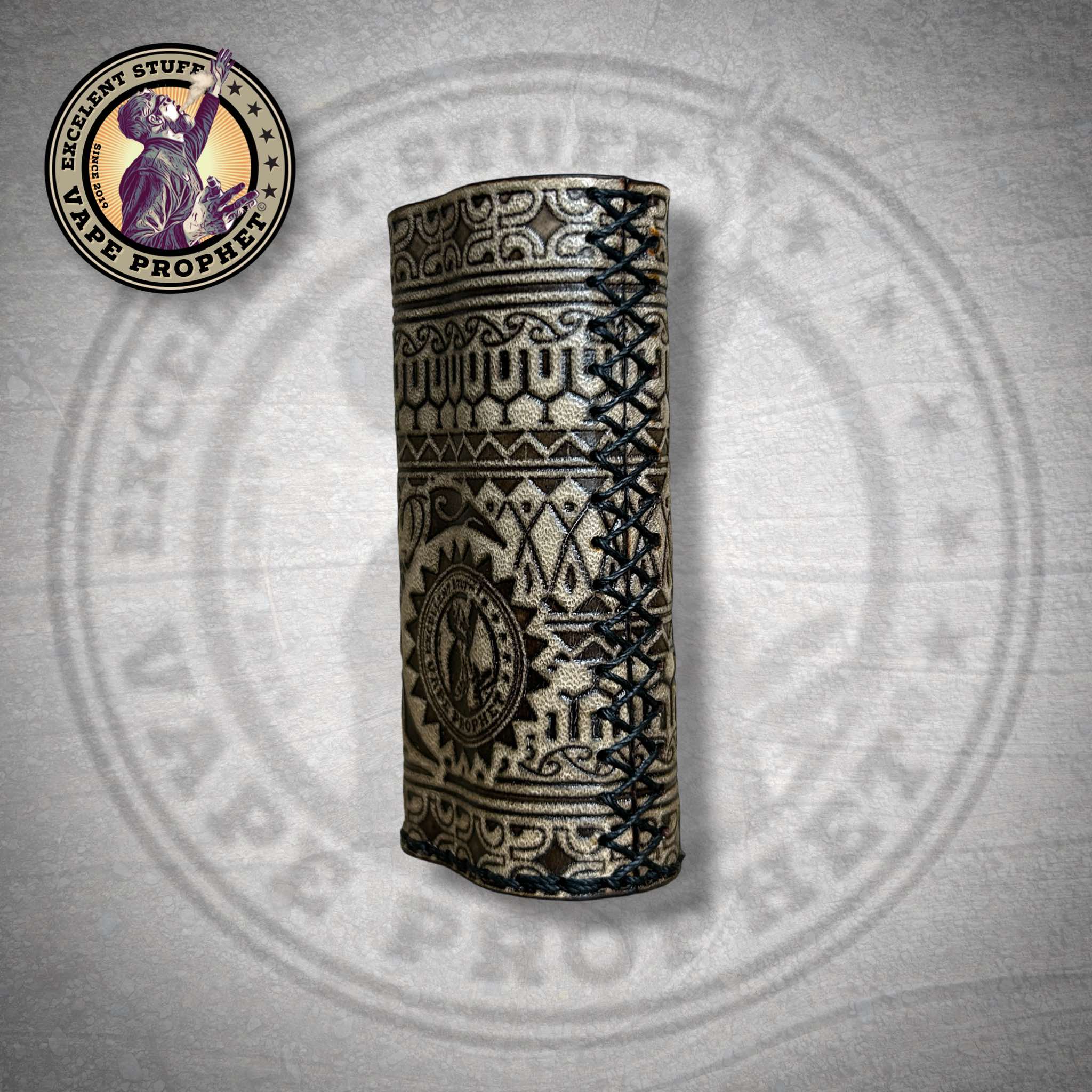 Leather Struktur Sleeve "Maui Nature", passend für die Pipeline Pro M/Dicodes Dani Micro 21700 