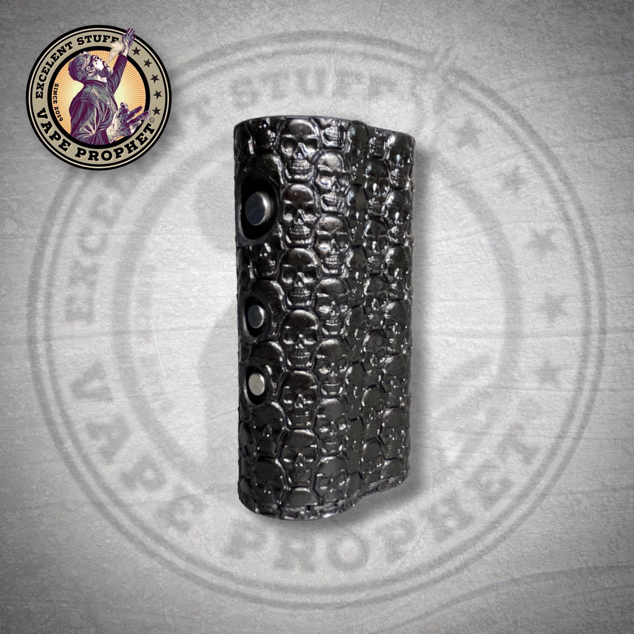 Struktur Sleeve "Black Skulls" passend für die Pipeline Pro80/Dicodes Dani Mini