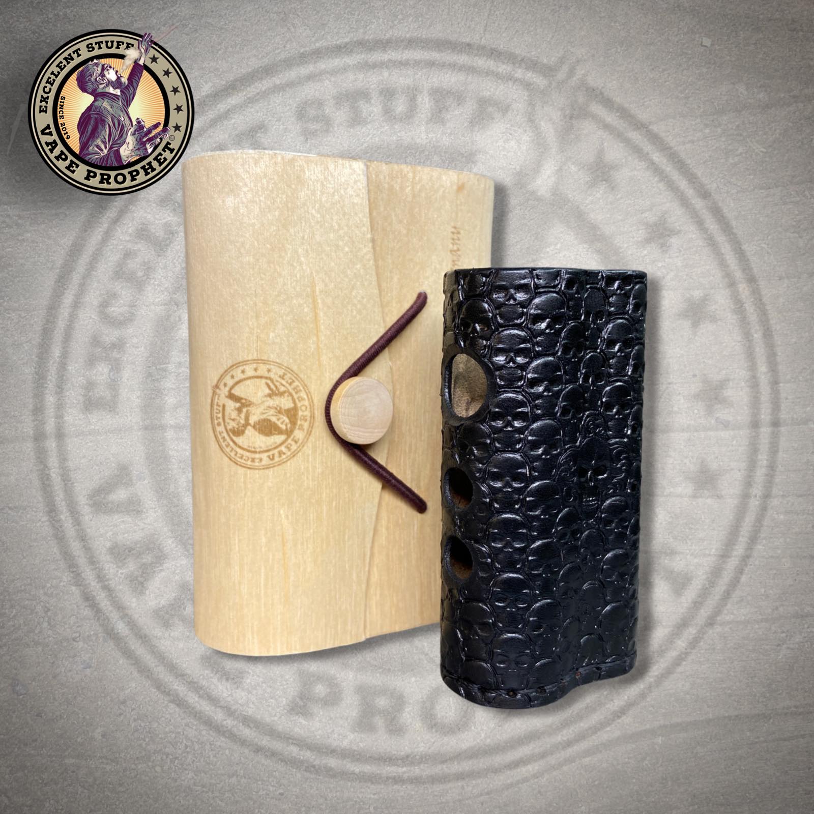 Struktur Sleeve "Black Skulls" passend für die Pipeline Pro 21Seven/Dicodes Dani 21700