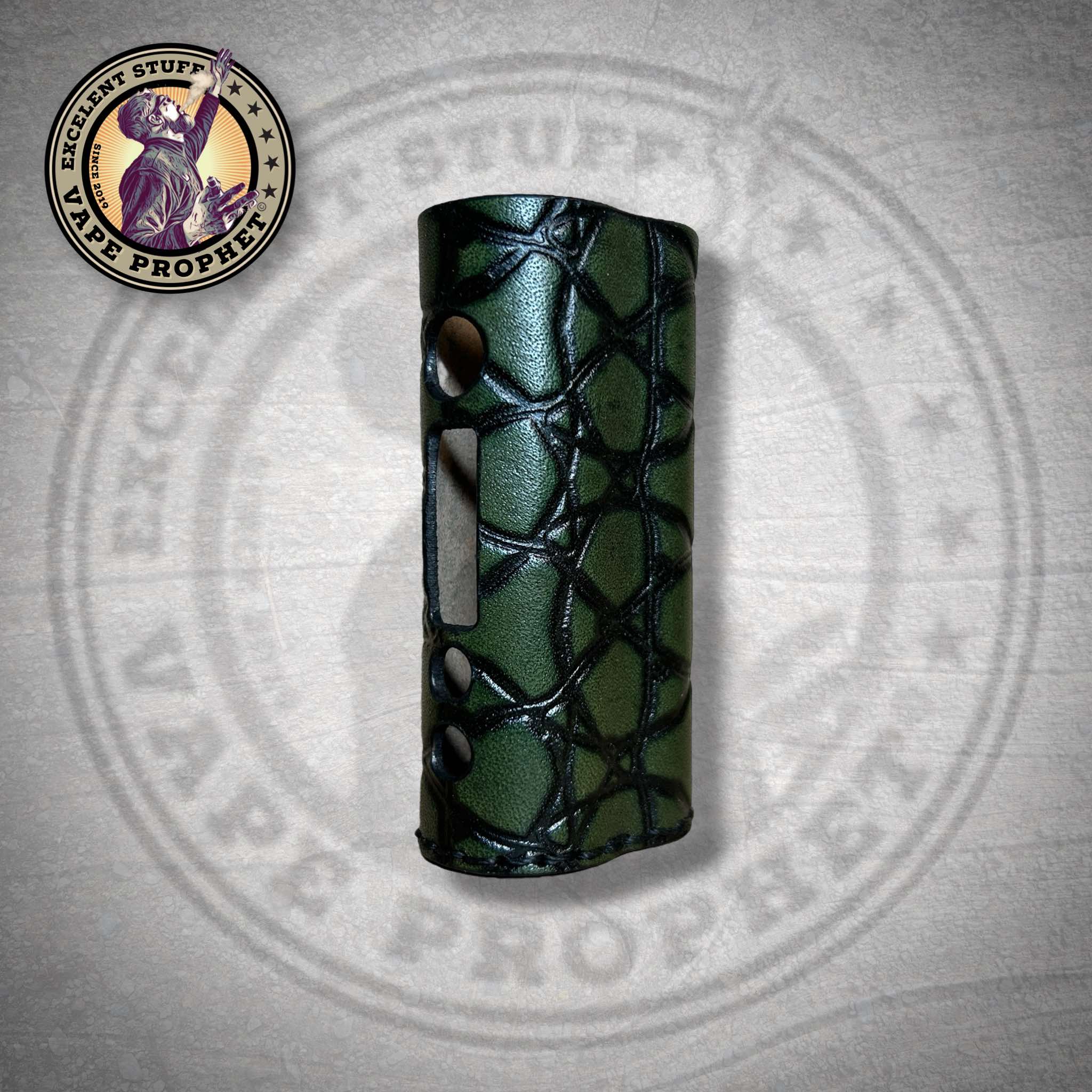 Leather Struktur Sleeve "Reptile", passend für die Pipeline Pro M/Dicodes Dani Micro 21700 