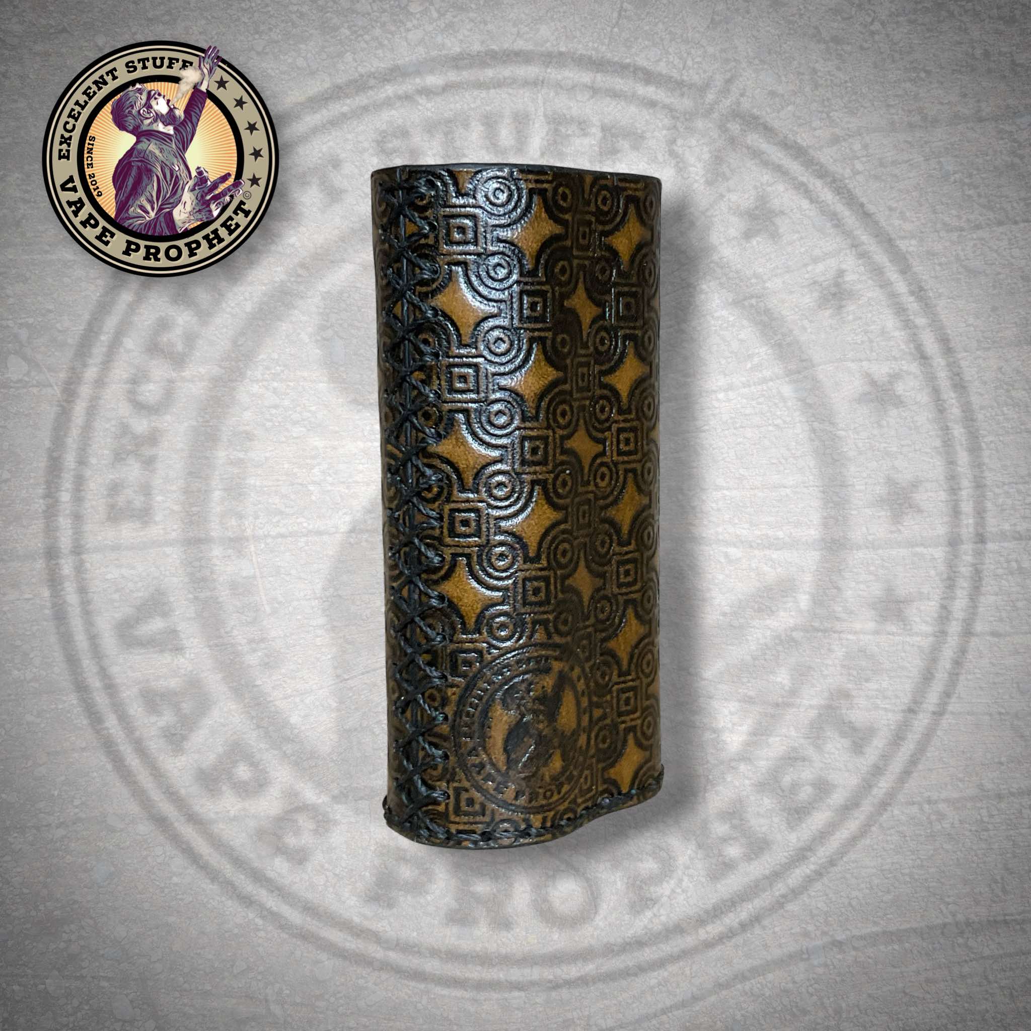 Leather Struktur Sleeve "Shifted", passend für die Pipeline Pro M/Dicodes Dani Micro 21700 