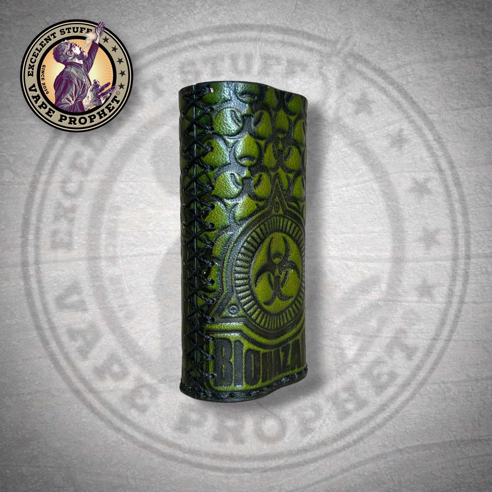 Leather Struktur Sleeve "Biohazard"", passend für die Pipeline Pro M/Dicodes Dani Micro 21700