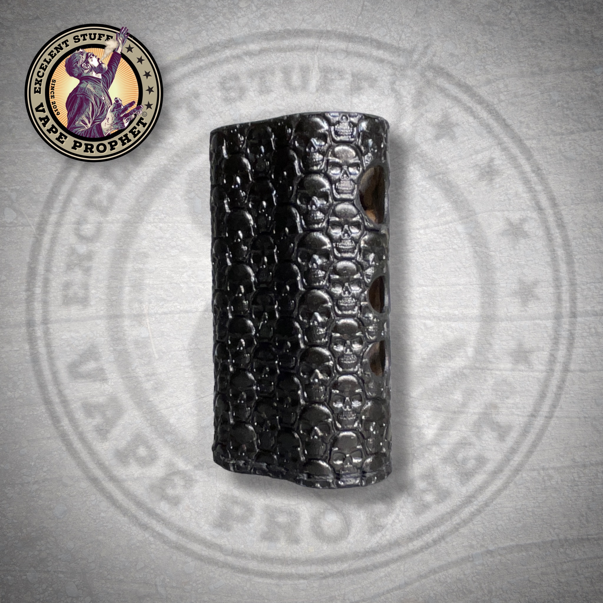 Struktur Sleeve "Black Skulls" passend für die Pipeline Pro80/Dicodes Dani Mini