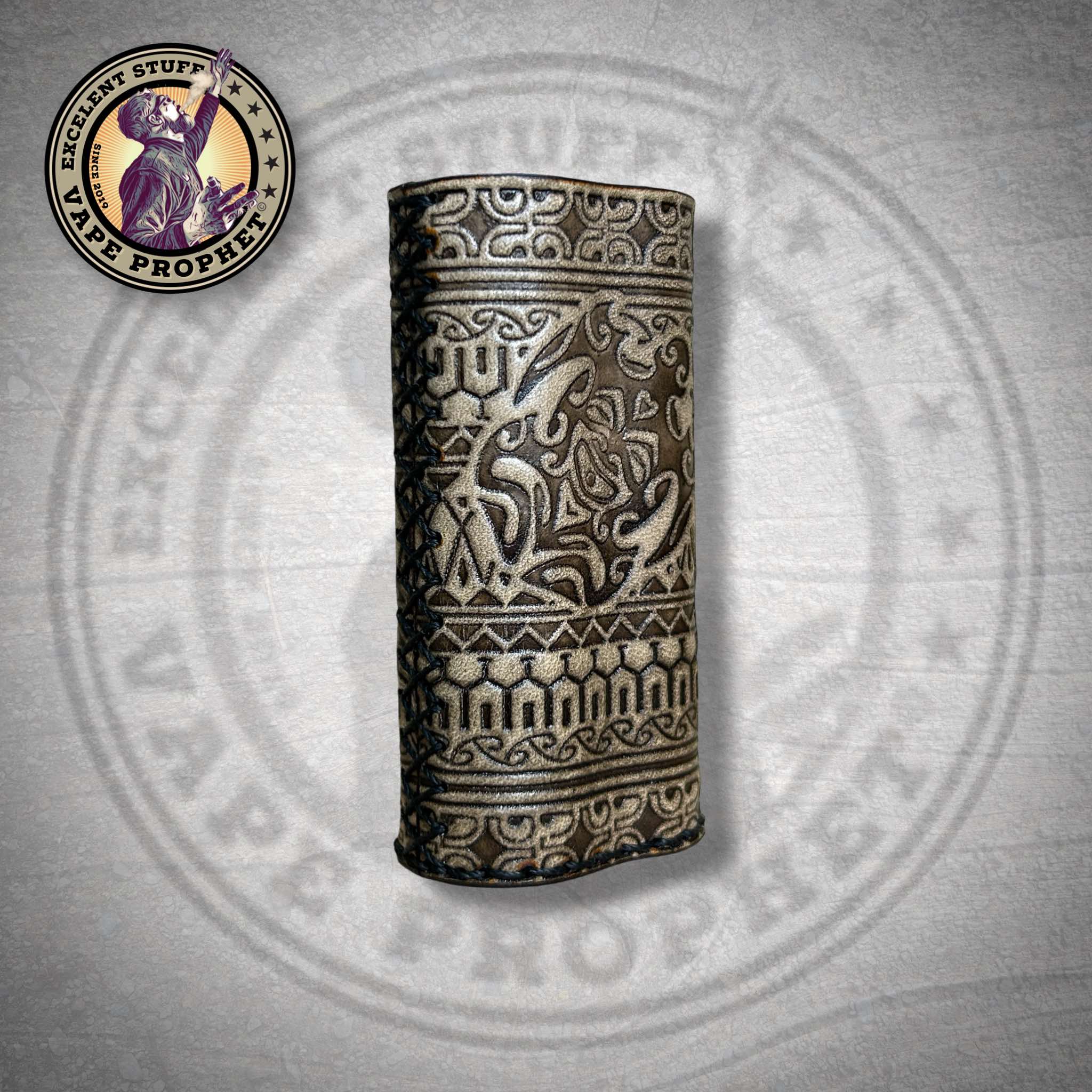 Leather Struktur Sleeve "Maui Nature", passend für die Pipeline Pro M/Dicodes Dani Micro 21700 