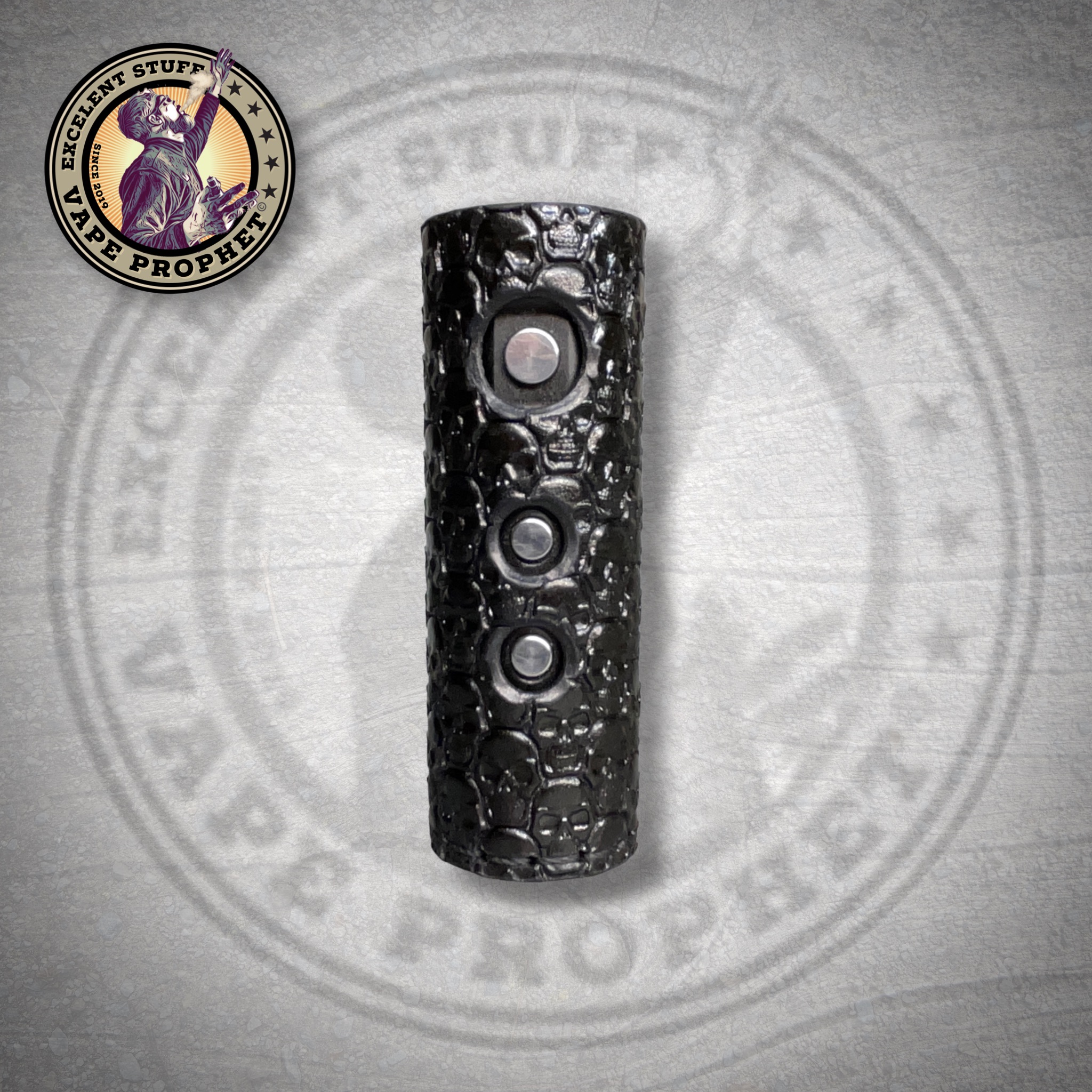 Struktur Sleeve "Black Skulls" passend für die Pipeline Pro80/Dicodes Dani Mini