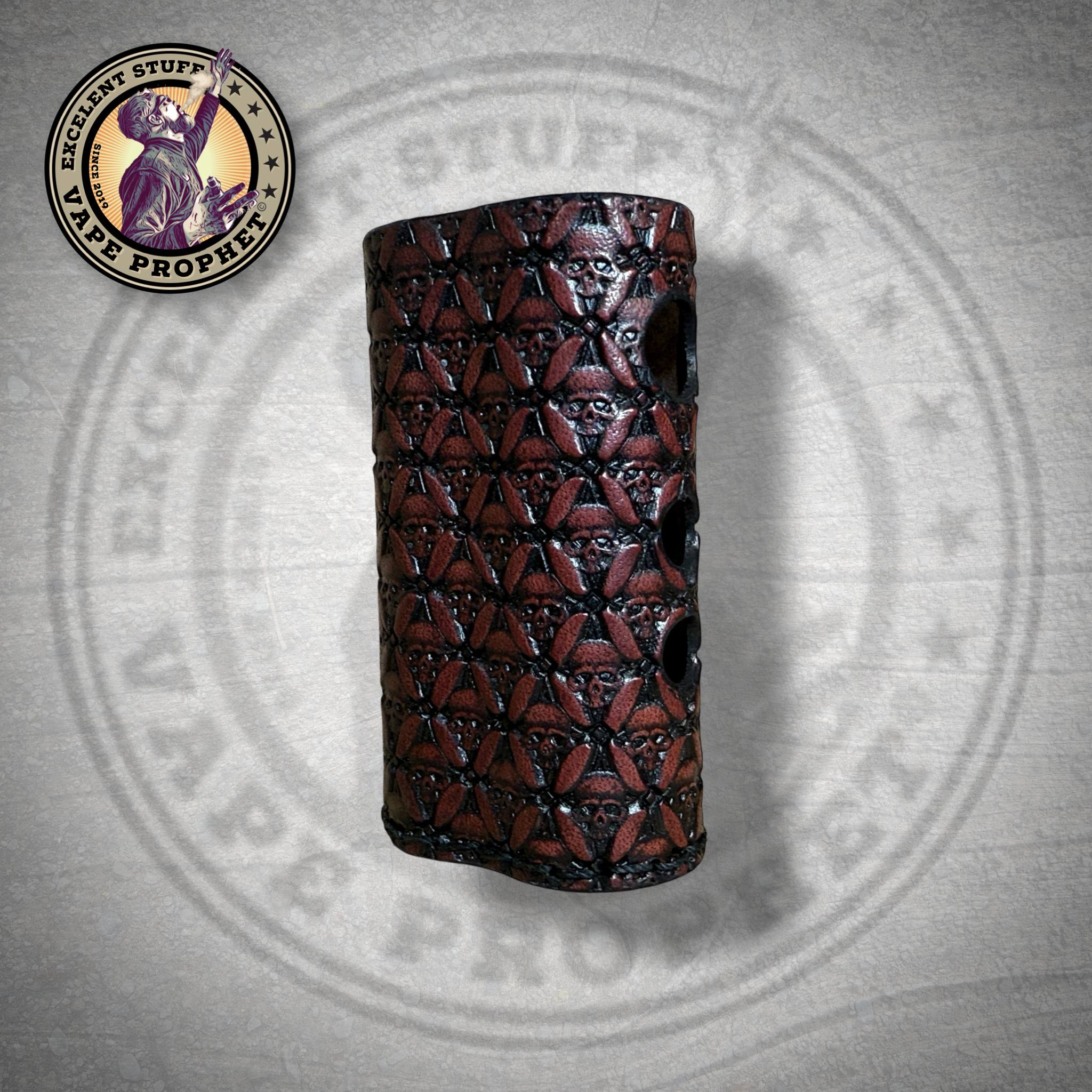 Struktur Sleeve "Exclusive Skulls Mahagoni" passend für die Pipeline Pro 80/Dicodes Dani Mini