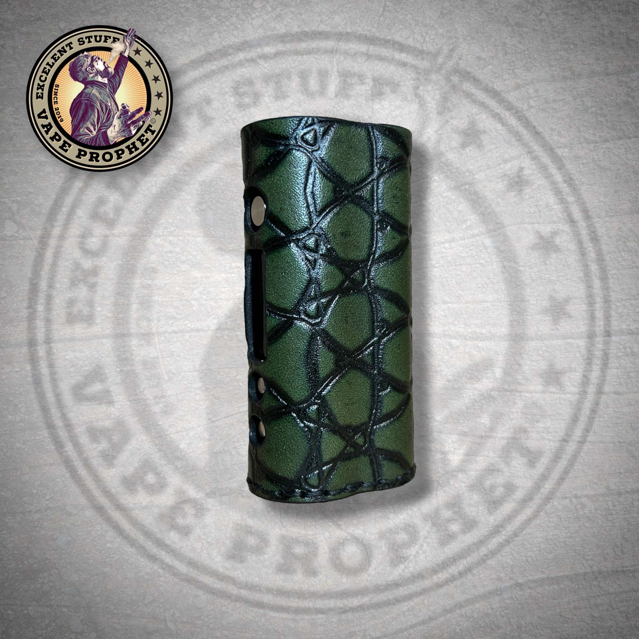Leather Struktur Sleeve "Reptile", passend für die Pipeline Pro M/Dicodes Dani Micro 21700 