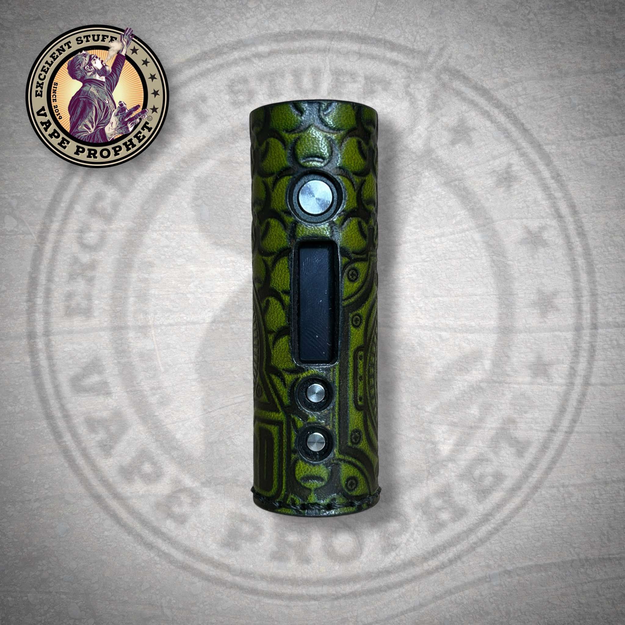 Leather Struktur Sleeve "Biohazard"", passend für die Pipeline Pro M/Dicodes Dani Micro 21700